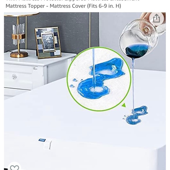 NWOT Twin XL Mattress protector - Picture 2 of 6